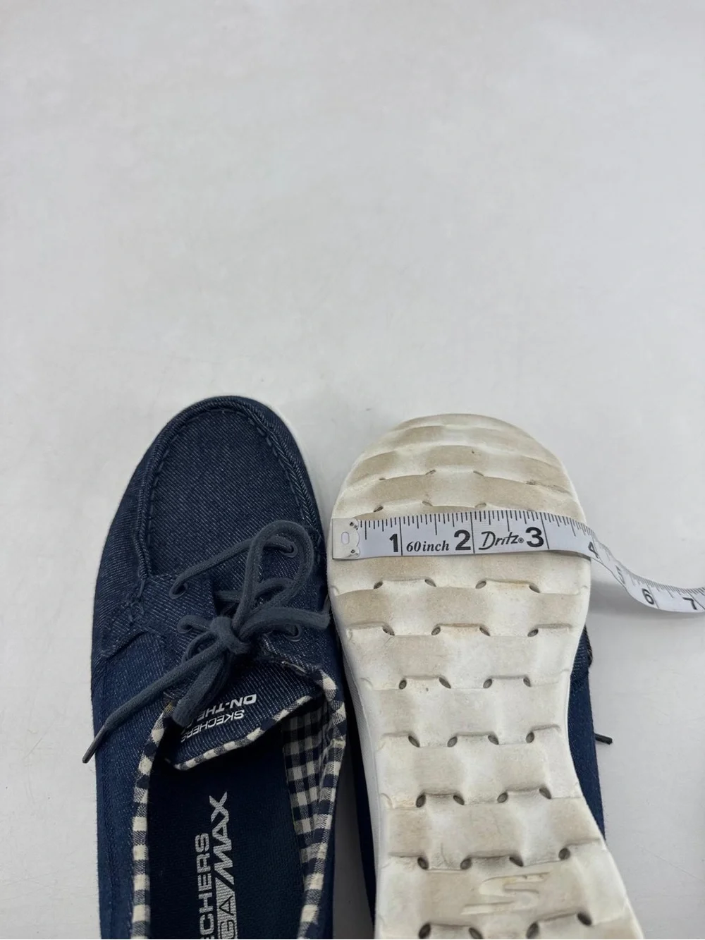 Skechers On The Go Ideal Coastal Gogo Max Nautical Preppy Air Cooled Boat Shoes